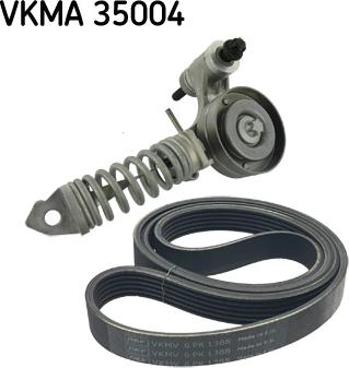 SKF VKMA 35004 - Juego de correas trapeciales poli V parts5.com