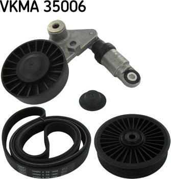 SKF VKMA 35006 - V-Ribbed Belt Set parts5.com