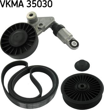 SKF VKMA 35030 - V-Ribbed Belt Set parts5.com