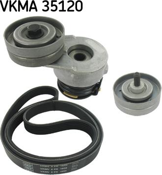 SKF VKMA 35120 - Поликлиновый ременный комплект parts5.com