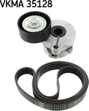 SKF VKMA 35128 - Поликлиновый ременный комплект parts5.com