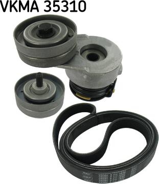 SKF VKMA 35310 - V-Ribbed Belt Set parts5.com