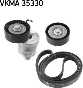 SKF VKMA 35330 - Juego de correas trapeciales poli V parts5.com