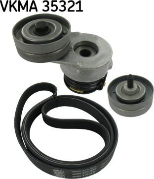 SKF VKMA 35321 - Поликлиновый ременный комплект parts5.com