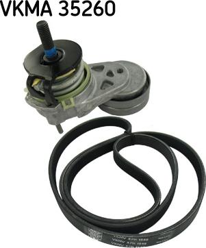 SKF VKMA 35260 - Поликлиновый ременный комплект parts5.com