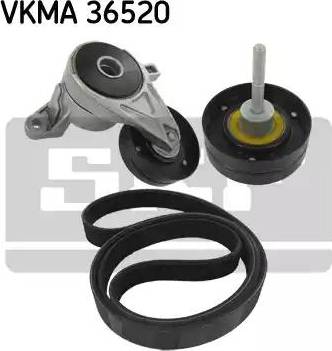 SKF VKMA 36520 - Поликлиновый ременный комплект parts5.com