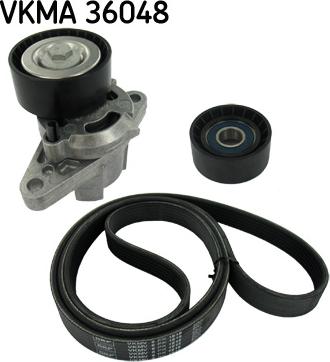 SKF VKMA 36048 - Поликлиновый ременный комплект parts5.com