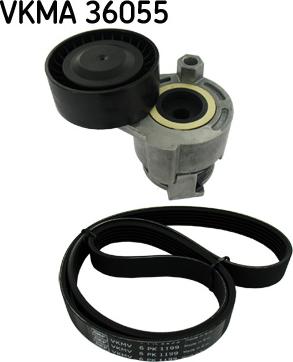 SKF VKMA 36055 - Поликлиновый ременный комплект parts5.com