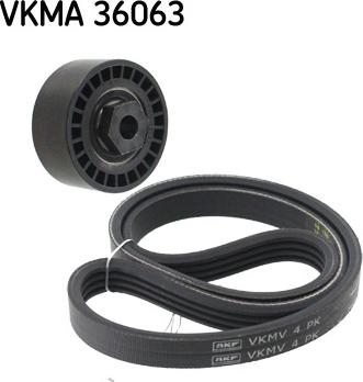 SKF VKMA 36063 - V-Ribbed Belt Set parts5.com