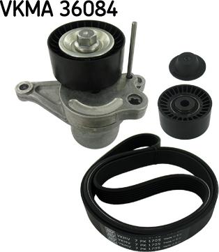 SKF VKMA 36084 - Поликлиновый ременный комплект parts5.com