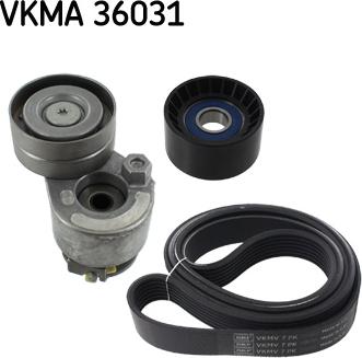 SKF VKMA 36031 - Поликлиновый ременный комплект parts5.com