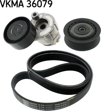 SKF VKMA 36079 - Поликлиновый ременный комплект parts5.com