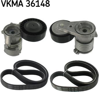 SKF VKMA 36148 - Поликлиновый ременный комплект parts5.com