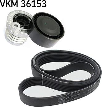 SKF VKMA 36153 - Поликлиновый ременный комплект parts5.com