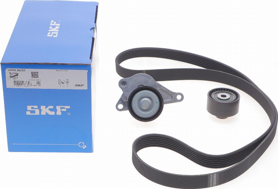 SKF VKMA 36132 - Поликлиновый ременный комплект parts5.com