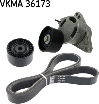 SKF VKMA 36173 - Поликлиновый ременный комплект parts5.com