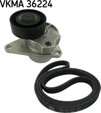 SKF VKMA 36224 - Поликлиновый ременный комплект parts5.com