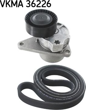 SKF VKMA 36226 - Поликлиновый ременный комплект parts5.com