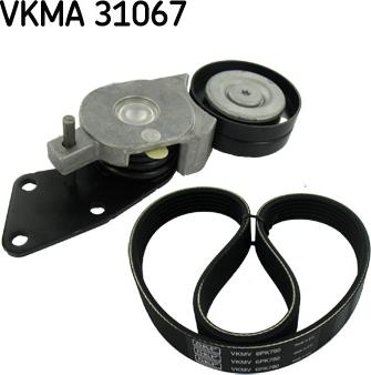 SKF VKMA 31067 - Поликлиновый ременный комплект parts5.com