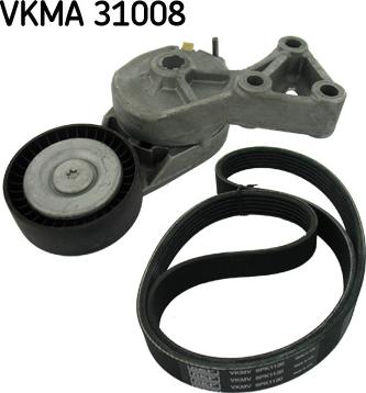 SKF VKMA 31008 - V-Ribbed Belt Set parts5.com