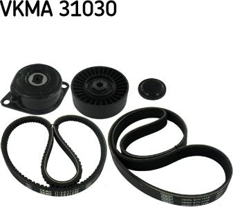 SKF VKMA 31030 - Поликлиновый ременный комплект parts5.com