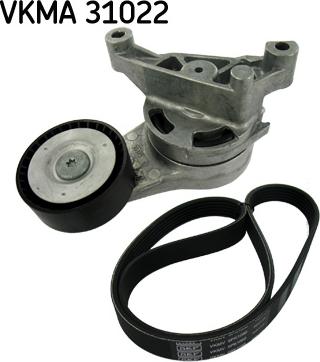 SKF VKMA 31022 - Поликлиновый ременный комплект parts5.com