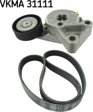 SKF VKMA 31111 - Поликлиновый ременный комплект parts5.com