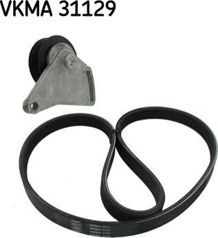 SKF VKMA 31129 - V-Ribbed Belt Set parts5.com