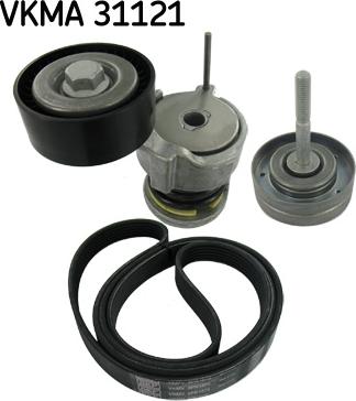 SKF VKMA 31121 - Поликлиновый ременный комплект parts5.com