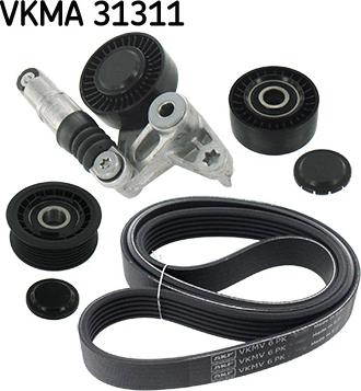 SKF VKMA 31311 - Поликлиновый ременный комплект parts5.com