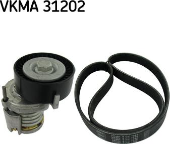 SKF VKMA 31202 - V-Ribbed Belt Set parts5.com