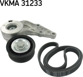 SKF VKMA 31233 - Поликлиновый ременный комплект parts5.com