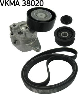 SKF VKMA 38020 - Поликлиновый ременный комплект parts5.com