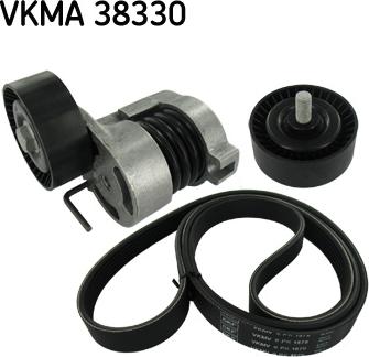 SKF VKMA 38330 - V-Ribbed Belt Set parts5.com