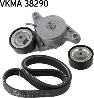 SKF VKMA 38290 - Поликлиновый ременный комплект parts5.com