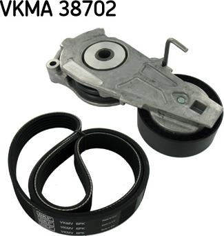 SKF VKMA 38702 - Поликлиновый ременный комплект parts5.com