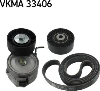 SKF VKMA 33406 - Поликлиновый ременный комплект parts5.com