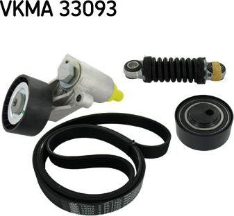 SKF VKMA 33093 - Поликлиновый ременный комплект parts5.com