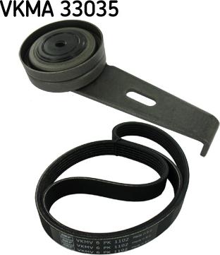 SKF VKMA 33035 - Поликлиновый ременный комплект parts5.com