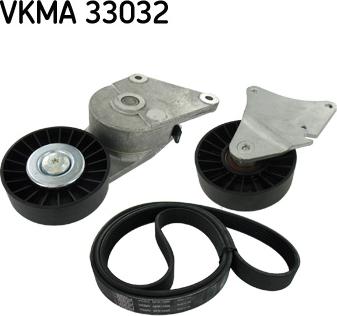 SKF VKMA 33032 - Juego de correas trapeciales poli V parts5.com