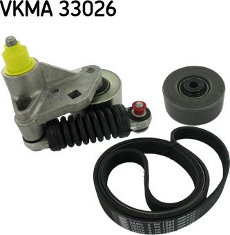 SKF VKMA 33026 - Поликлиновый ременный комплект parts5.com