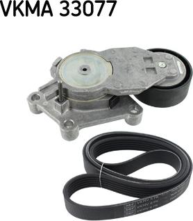 SKF VKMA 33077 - Поликлиновый ременный комплект parts5.com