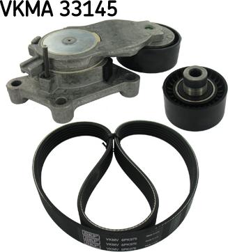 SKF VKMA 33145 - V-Ribbed Belt Set parts5.com