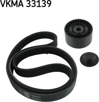 SKF VKMA 33139 - Поликлиновый ременный комплект parts5.com