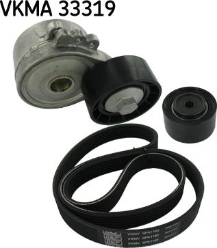 SKF VKMA 33319 - V-Ribbed Belt Set parts5.com