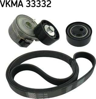 SKF VKMA 33332 - Поликлиновый ременный комплект parts5.com