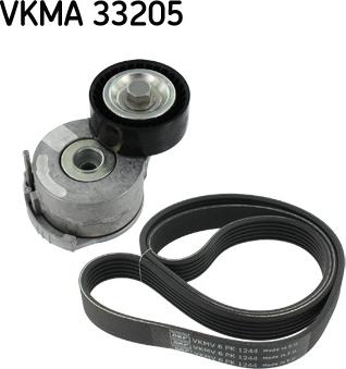 SKF VKMA 33205 - Поликлиновый ременный комплект parts5.com