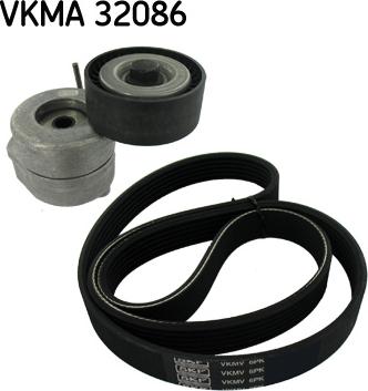 SKF VKMA 32086 - V-Ribbed Belt Set parts5.com