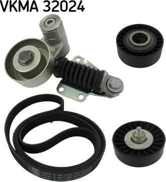 SKF VKMA 32024 - Поликлиновый ременный комплект parts5.com