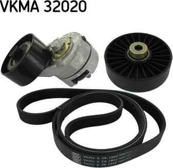 SKF VKMA 32020 - Поликлиновый ременный комплект parts5.com